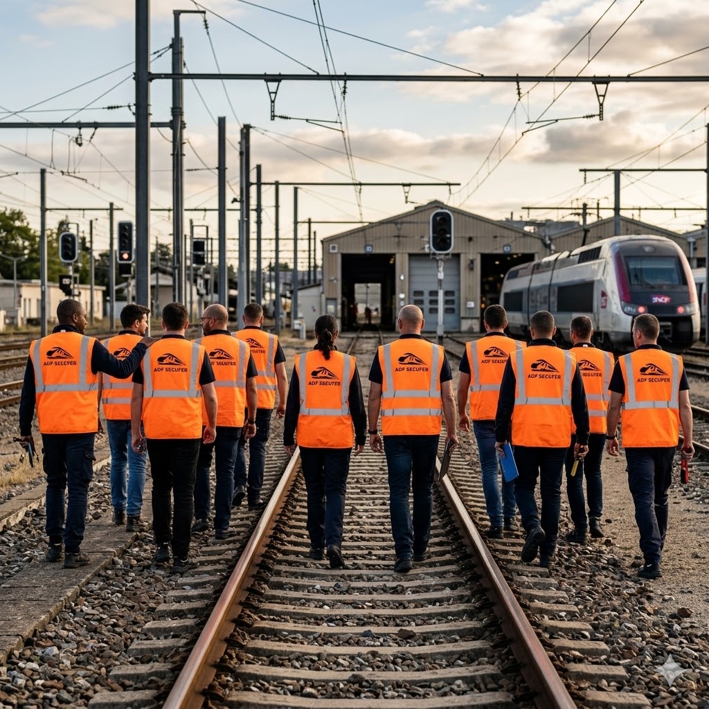 L'équipe de formateurs SECUFER — experts ferroviaires certifiés