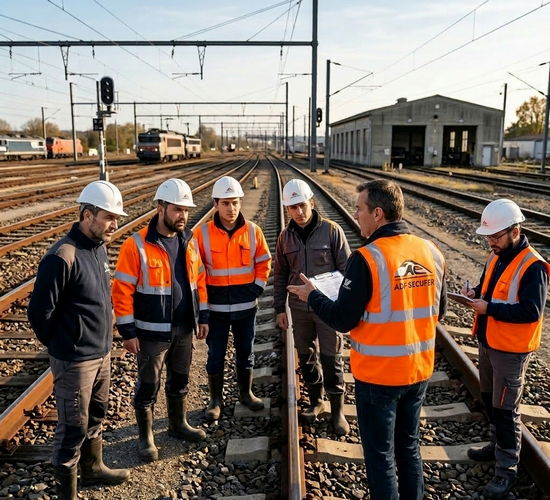 Formation SECUFER - terrain ferroviaire